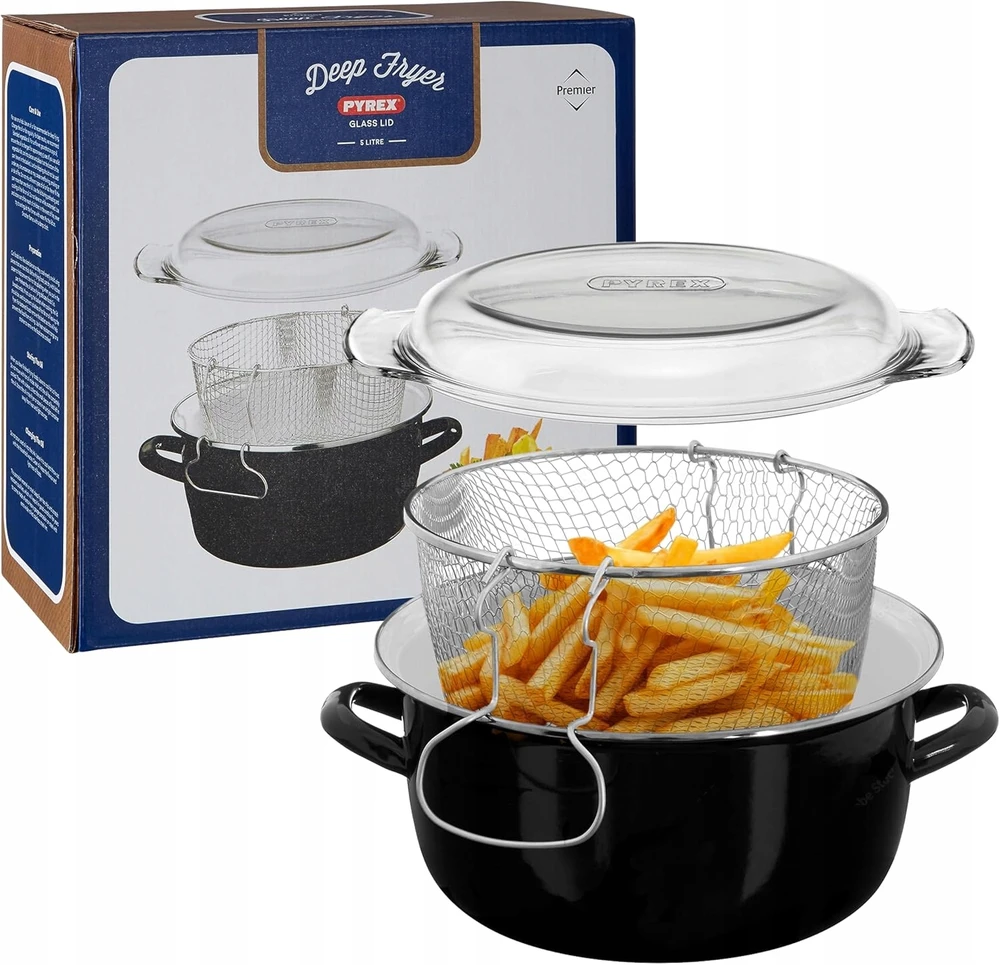Premier Housewares Premier gruzdintuvė 5 l su karščiui atspariu stikliniu dangčiu, 0102102
