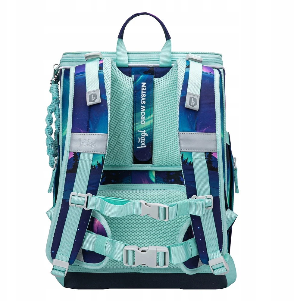 Presco Baagl mokyklinis rinkinys vaikams, 3 dalių, ergonomiška kuprinė Zippy Plus, pirmai klasei, 21 l