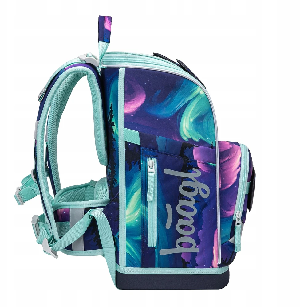 Presco Baagl mokyklinis rinkinys vaikams, 3 dalių, ergonomiška kuprinė Zippy Plus, pirmai klasei, 21 l