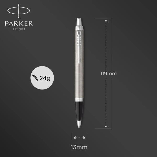 Prezent dla Nauczyciela Długopis Parker IM Stainless su Grawerem UPOMINEK
