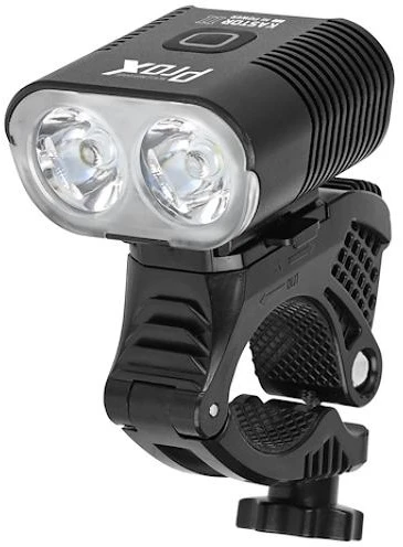 Priekinė lempa ProX Kastor-II Hi-Power 1600Lm PowerBank GoPro USB