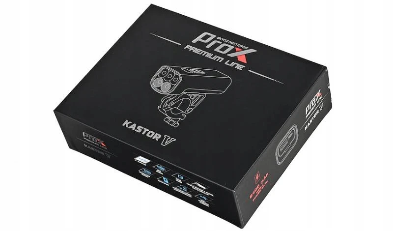 Priekinė lempa ProX Kastor-V 2400Lm PowerBank USB