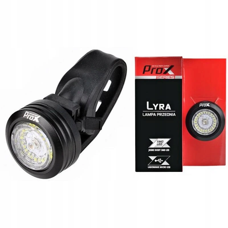 Priekinė lempa ProX Lyra SMD LED 30Lm USB