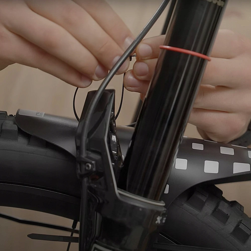 Priekinis dviračio purvasaugis Racefender Pixel 2.0 Enduro Dh E-bike
