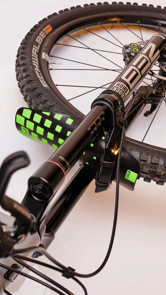 Priekinis dviračio purvasaugis Racefender Pixel 2.0 Enduro Dh E-bike