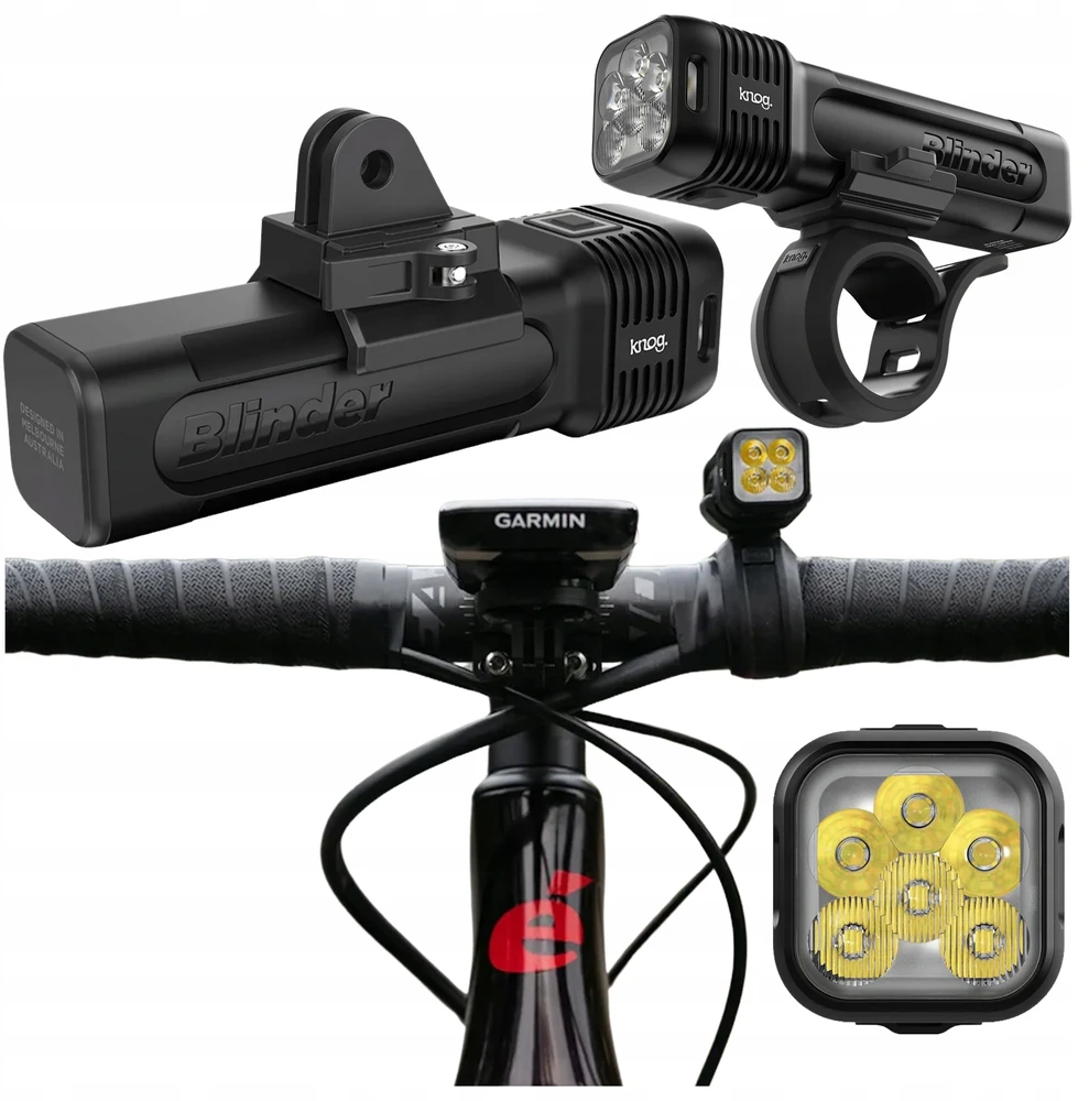 Priekinis dviračio žibintas Knog Blinder 600