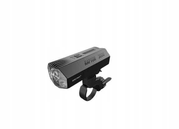 PRIEKINIS LEMPAS GACIRON RAPTOR 3000 LUM USB 10000 MAH