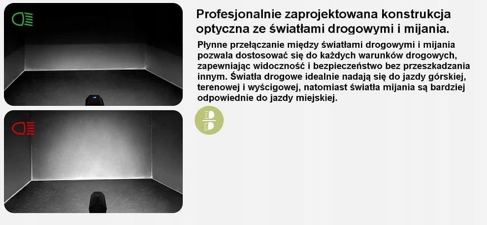 PRIEKINIS LEMPAS GACIRON RAPTOR 3000 LUM USB 10000 MAH