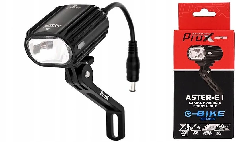 Priekinė lempa ProX Aster I Power CREE 900Lm E-bike DC5-15V