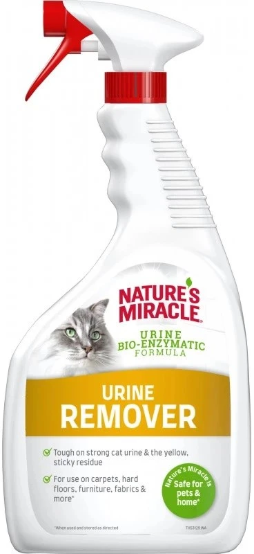 Valiklis kačių dėmėms ir kvapams šalinti Nature's Miracle Stain & Odour Eliminator, 946ml