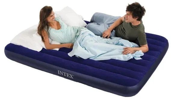 INTEX pripučiamas dvivietis čiužinys 191x137x22 cm 68758