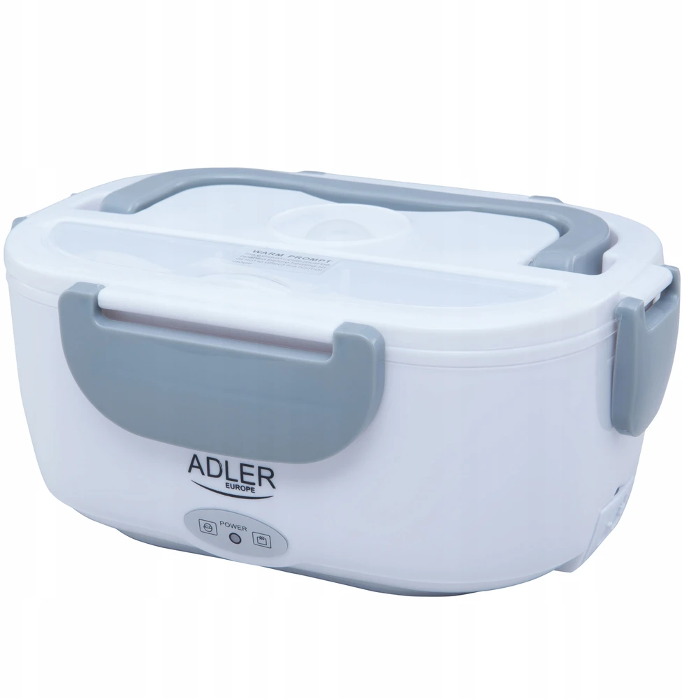 Adler | Pietų dėžutė | AD 4474 | Talpa 1,1 L | Baltas/ pilkas | Medžiaga Plastikas