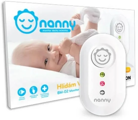 Prietaisas kūdikio kvėpavimui stebėti Nanny
