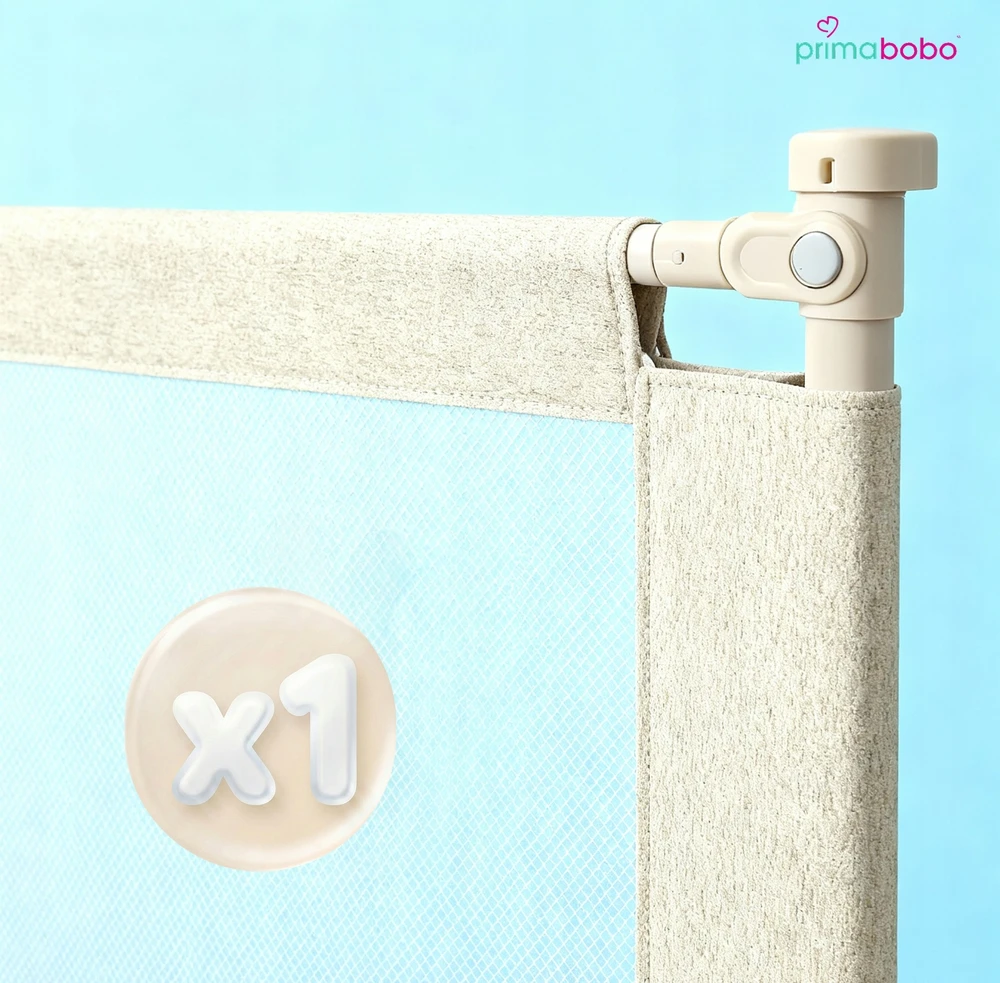 PRIMABOBO CLASSIC saugos turėklas vaikams 200cm HIGH BEIGE