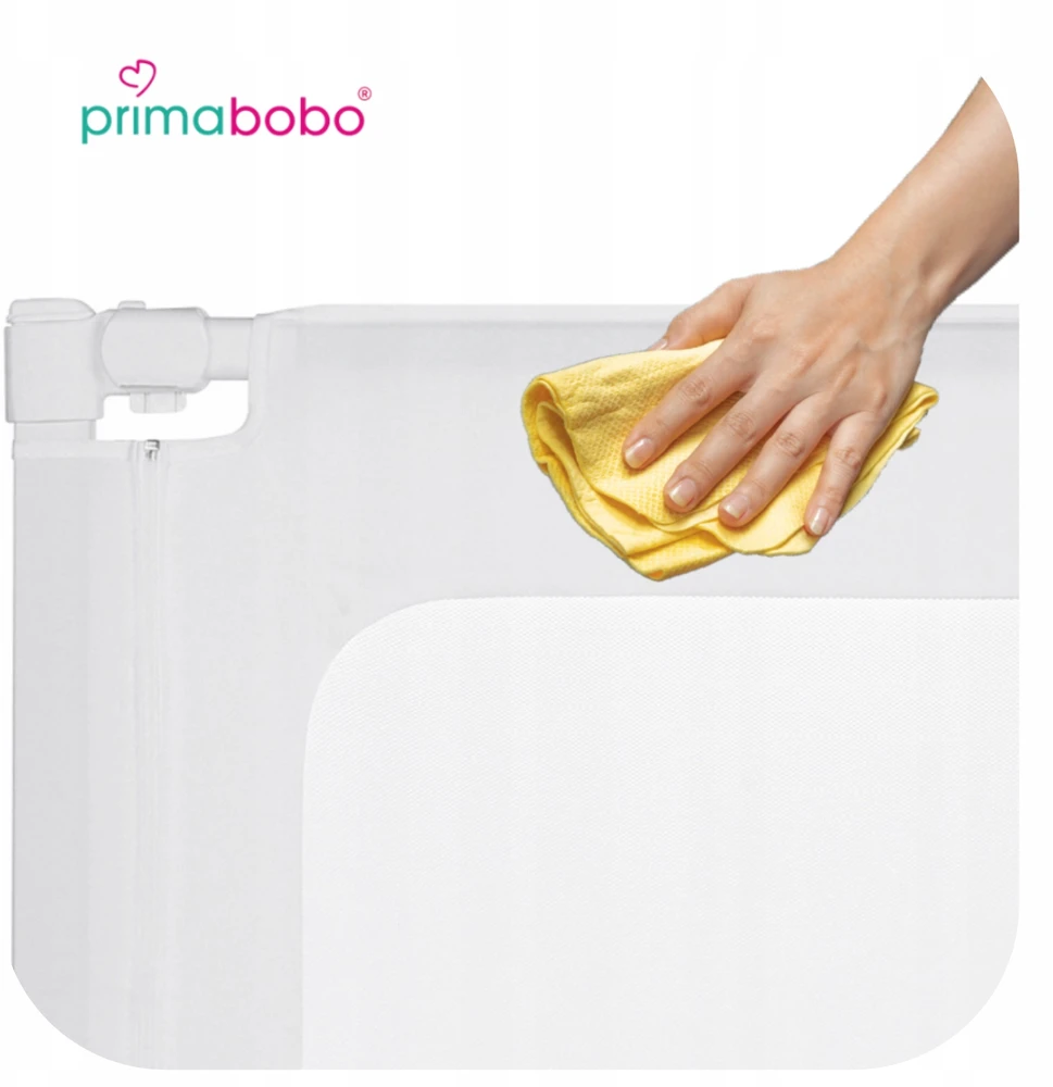 PRIMABOBO VELVO lovos bėgelis 160cm, apsauginis užvalkalas vaikams PILKA