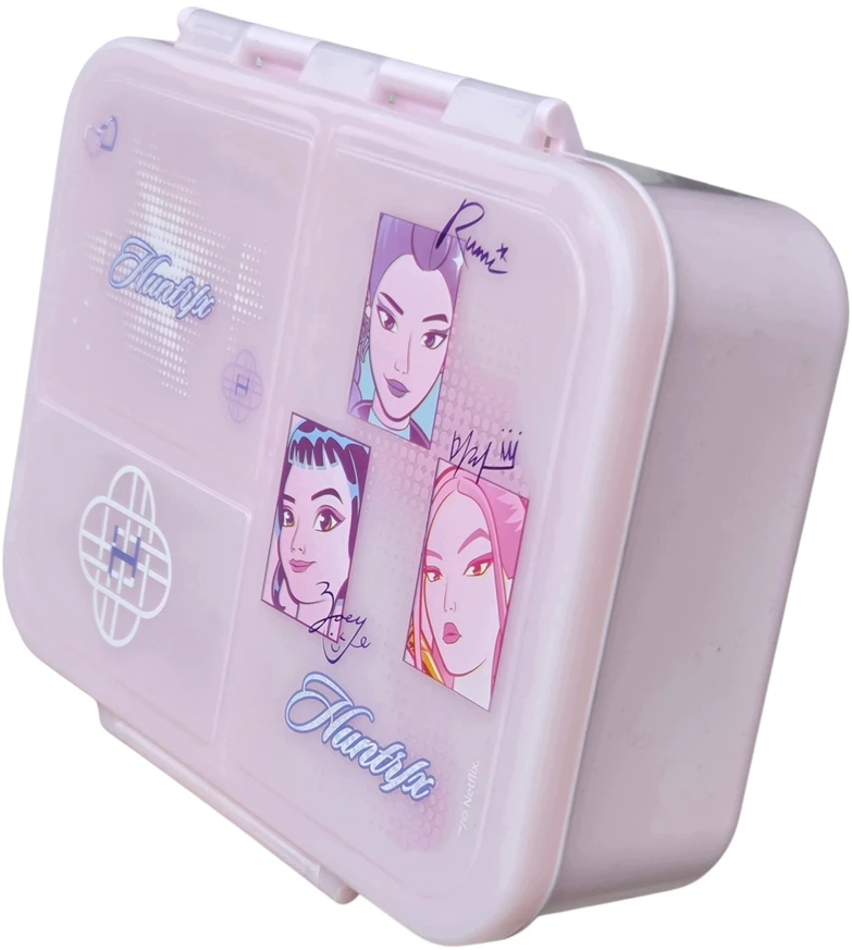 Primark KPOP DEMON HUNTERS śniadaniówka lunch box BENTO trzy komory wzór 2