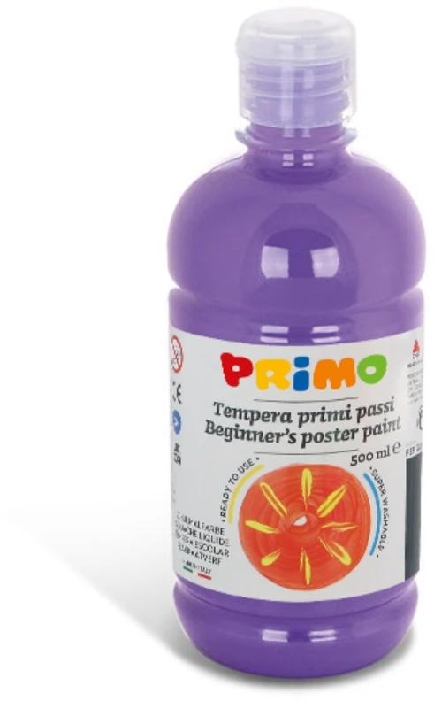Primo plakatų dažai, 0.5l, liliowy