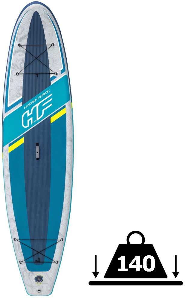 Pripučiama irklentė su priedais Aqua Drifter Bestway 335x84x15cm