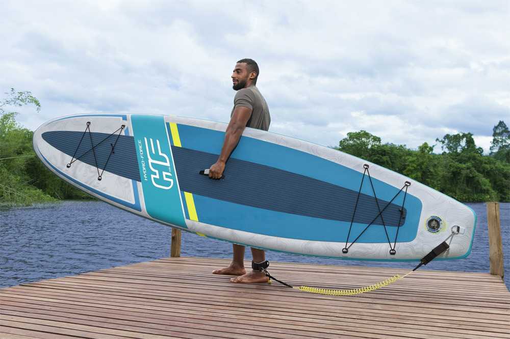 Pripučiama irklentė su priedais Aqua Drifter Bestway 335x84x15cm