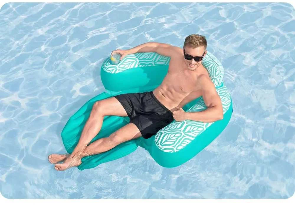 Bestway pripučiama vandens kėdė Deluxe Comfort Plush 1,45x1,20m 43719