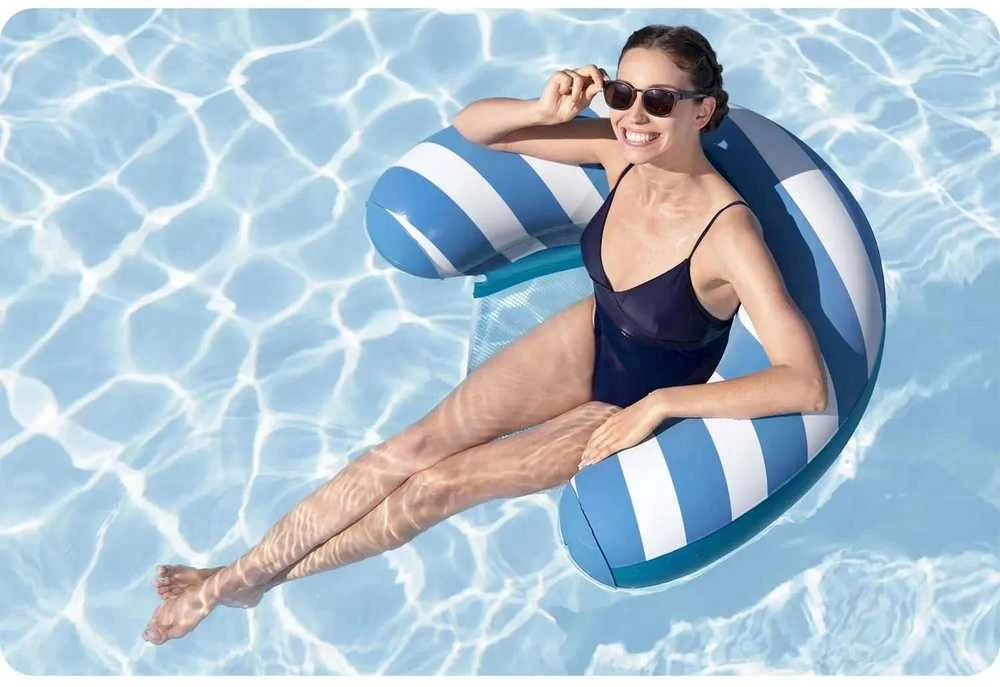 Pripučiama plaukimo kėdė „Comfort Plush“, „Bestway“, 43852