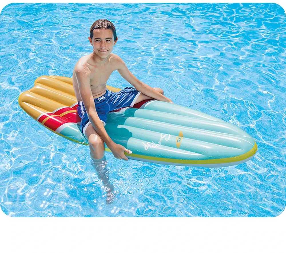 Pripučiamas čiužinys Intex Surf 178x69 cm (58152)