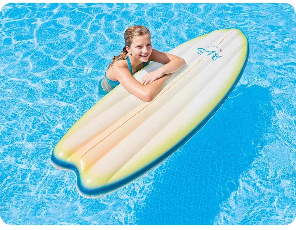 Pripučiamas čiužinys Intex Surf 178x69 cm (58152)