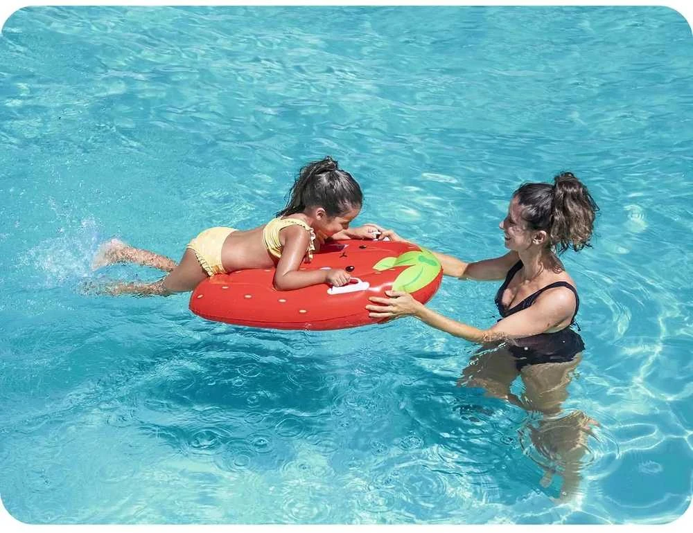 BESTWAY pripučiamas plaustas Surf Buddy 84cm x 56cm, assort., 42049