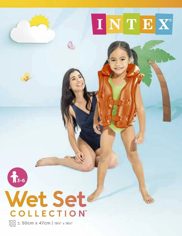 Intex Deluxe Swim Vest 58671EU Oranžinis