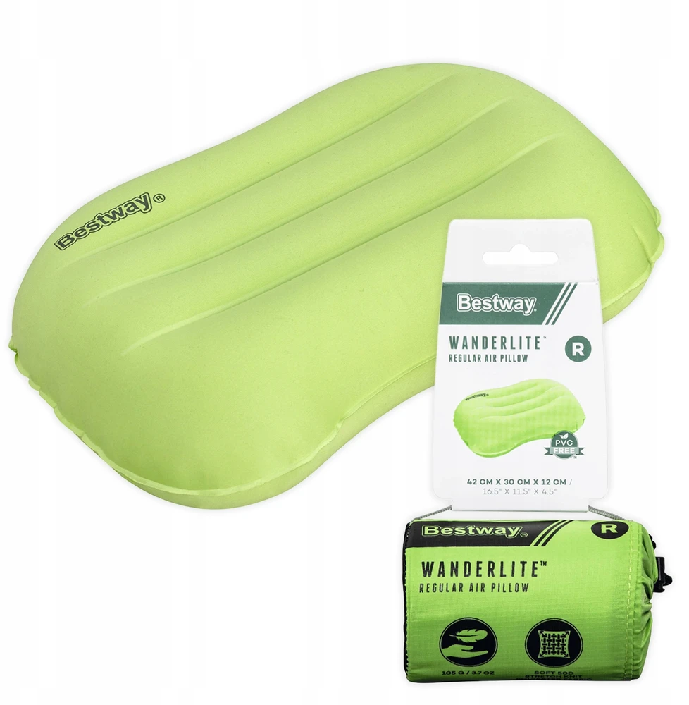 Pripučiama pripučiama kelioninė pagalvė Bestway 69624 42x30x12cm
