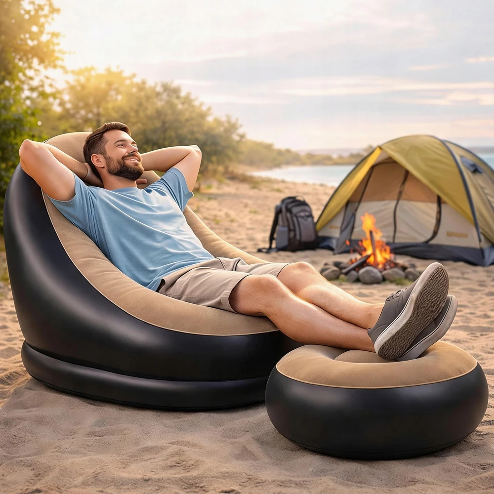 PRIPUČIAMA SOFA, SAVIMI prisipučianti, PATOGI, sulankstoma SU KOJŲ atrama IKI 200KG