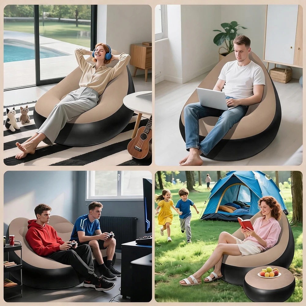 PRIPUČIAMA SOFA, SAVIMI prisipučianti, PATOGI, sulankstoma SU KOJŲ atrama IKI 200KG