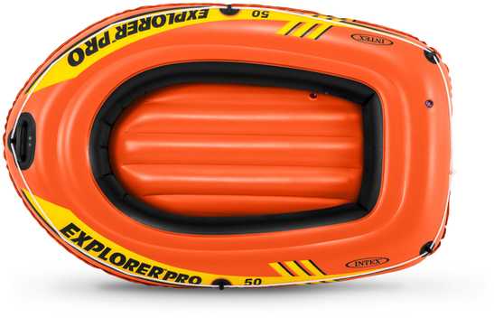 Pripučiama valtis 1 asmeniui Explorer Pro 50 Intex 137x85x23cm/max40kg