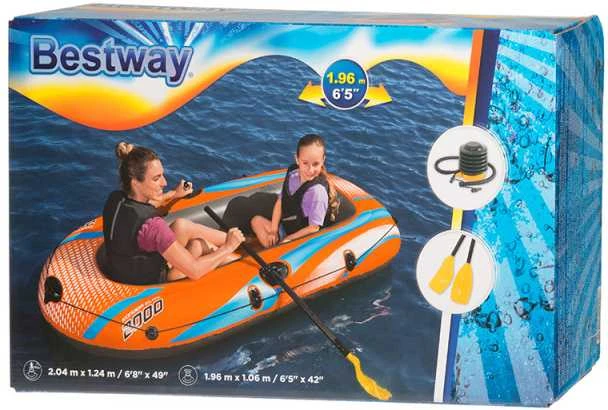 Bestway Pripučiama valtis 196x106 cm. Max 120kg
