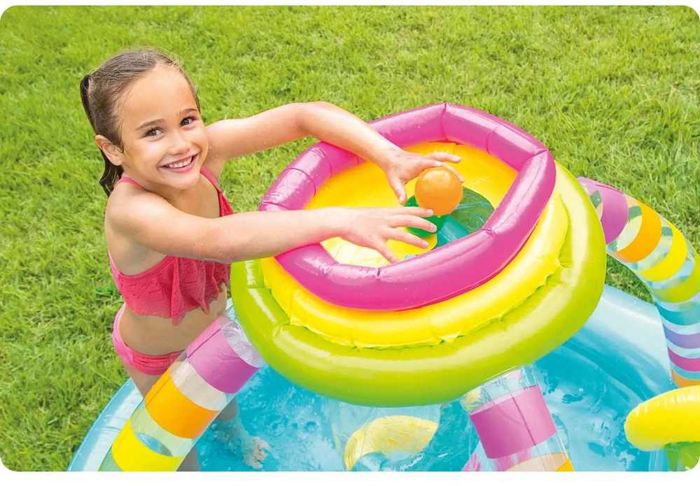 Pripučiama žaidimų aikštelė „Intex 56137 Rainbow“