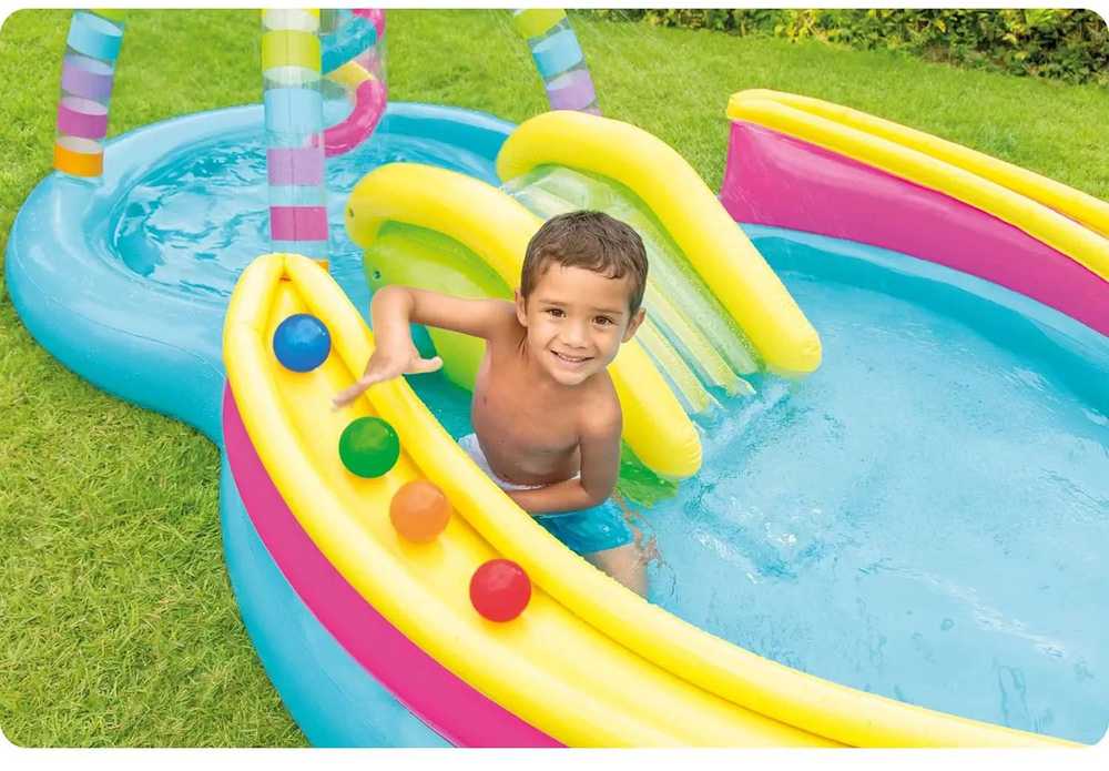 Pripučiama žaidimų aikštelė „Intex 56137 Rainbow“
