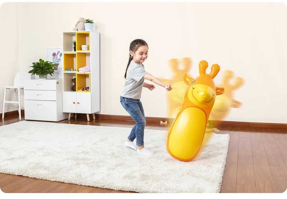 Pripučiama žirafos formos vonia „Bestway 52152“