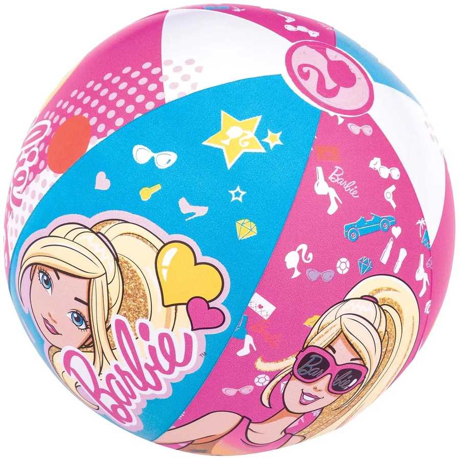 BESTWAY paplūdimio kamuolys Barbie 51cm, 93201