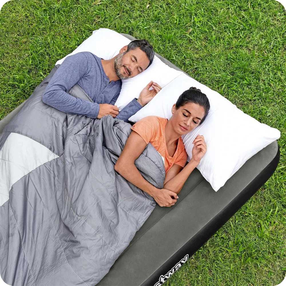 Pripučiamas čiužinys 191x137x25 cm dvigubas Bestway 6713M