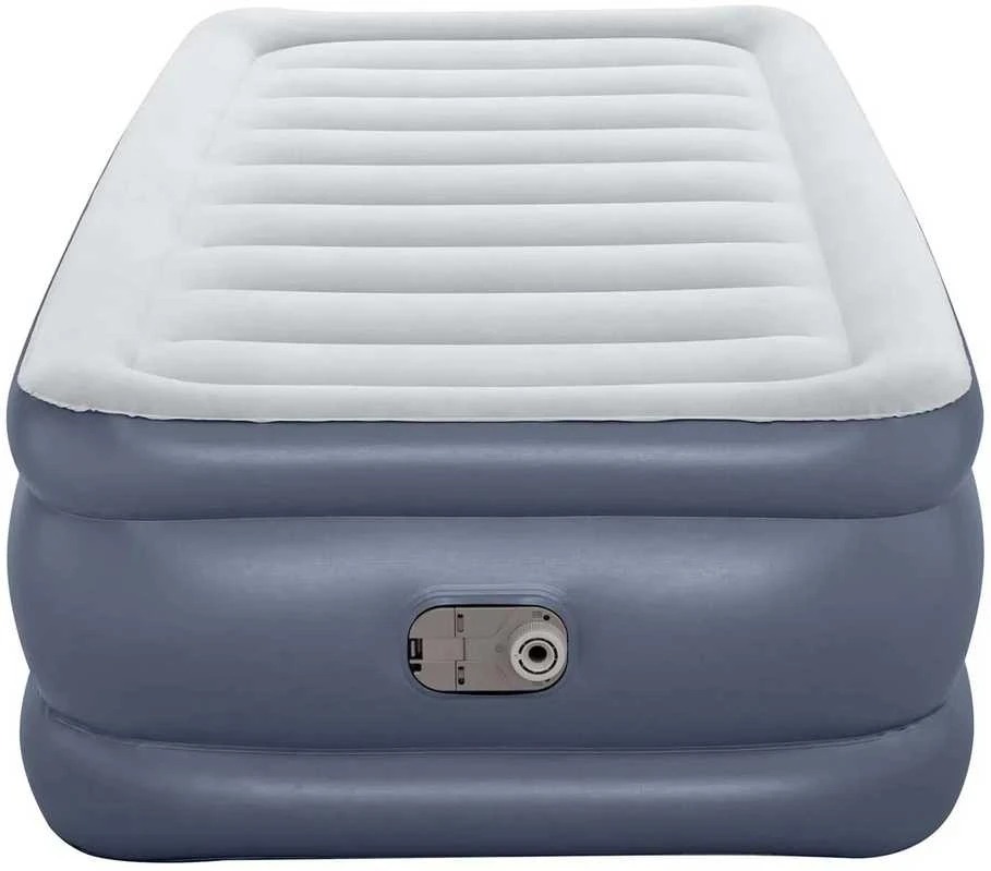 Vienvietis pripučiamas čiužinys su pompa Bestway 191x97x51 cm