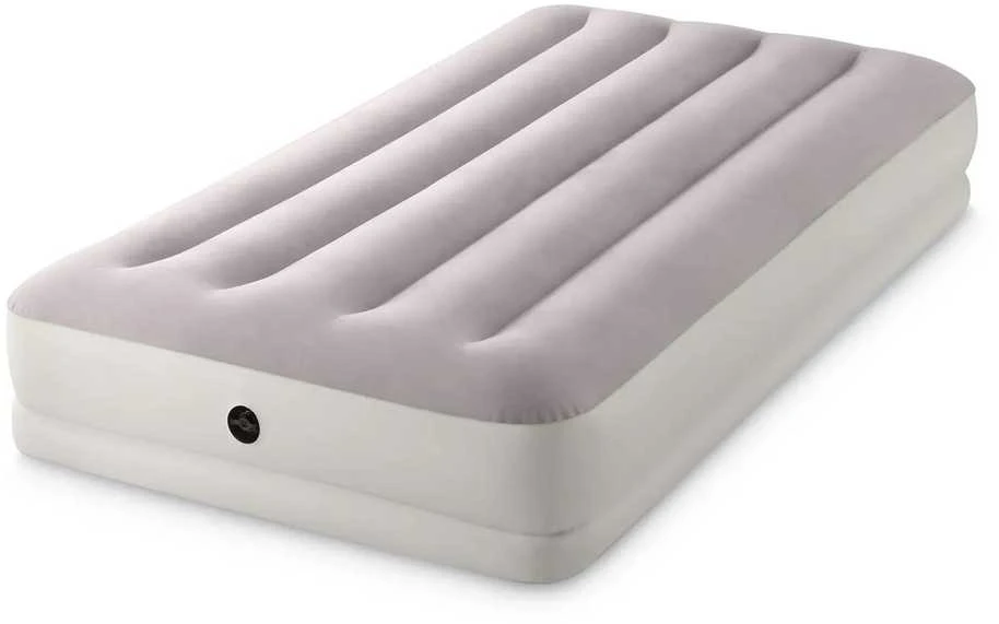 Pripučiamas vienvietis čiužinys su USB pompa INTEX 64177, 191x99x30 cm