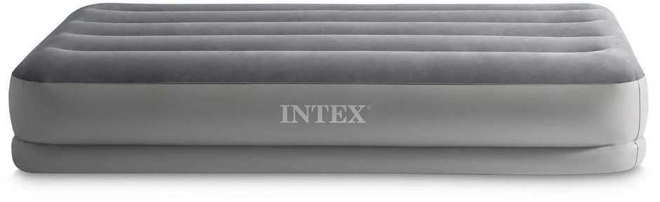 Pripučiamas čiužinys 191x99x30cm su įmontuotu elektriniu siurbliu INTEX 64112