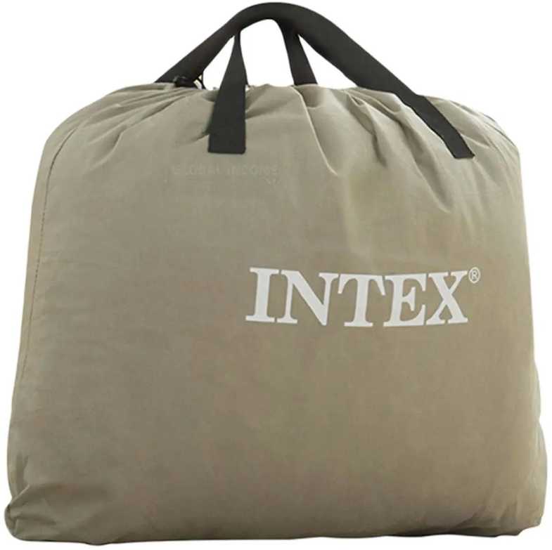 Veliūrinis čiužinys su elektrine pompa 191 x 99 x 51 cm INTEX 64162