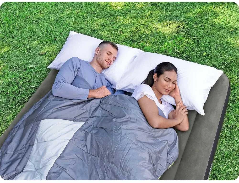 „Bestway 2“ asmenų pripučiamas čiužinys „Queen Tritech Air 203x152x25cm 6713n“