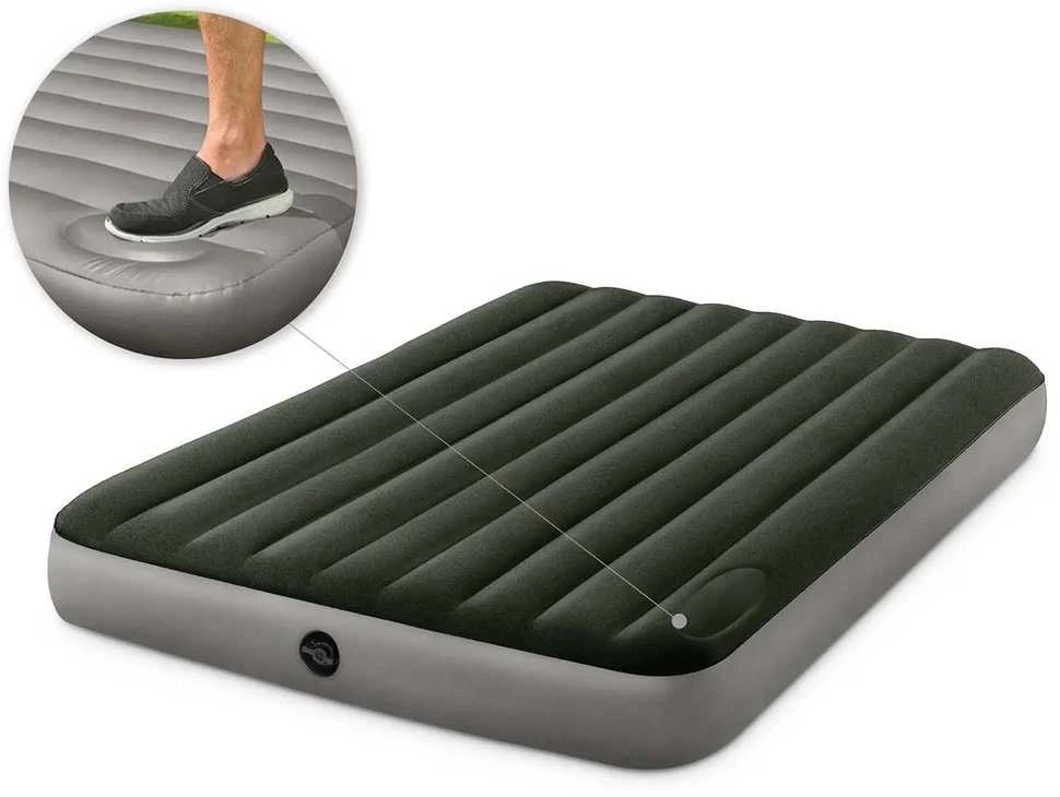 Pripučiamas čiužinys INTEX Queen Downy 203x152x25cm