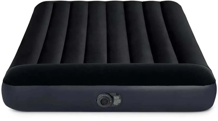 Pripučiamas čiužinys su pompa lovos veliūras Intex 64150ND