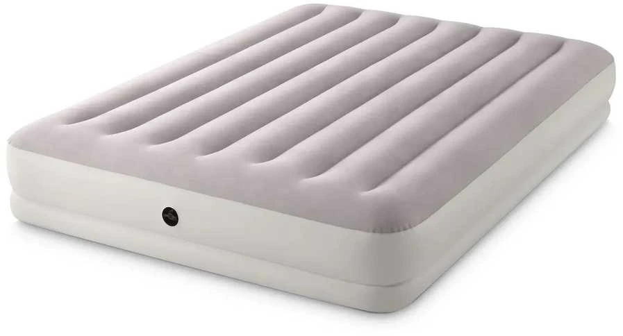 Pripučiamas čiužinys 203x152x30 cm su elektriniu pompa INTEX 64179