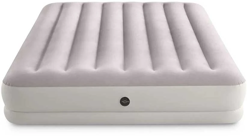 Pripučiamas čiužinys 203x152x30 cm su elektriniu pompa INTEX 64179