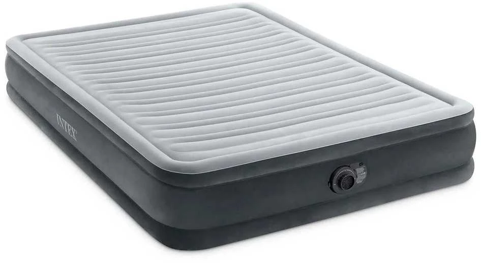 Pripučiamas čiužinys 203x152cm su pompa Intex 67770
