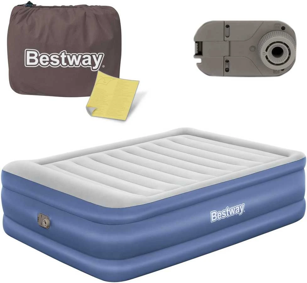 Bestway Pripučiama lova Tritech, mėlyna/pilka, 203x152x61cm, dvivietė